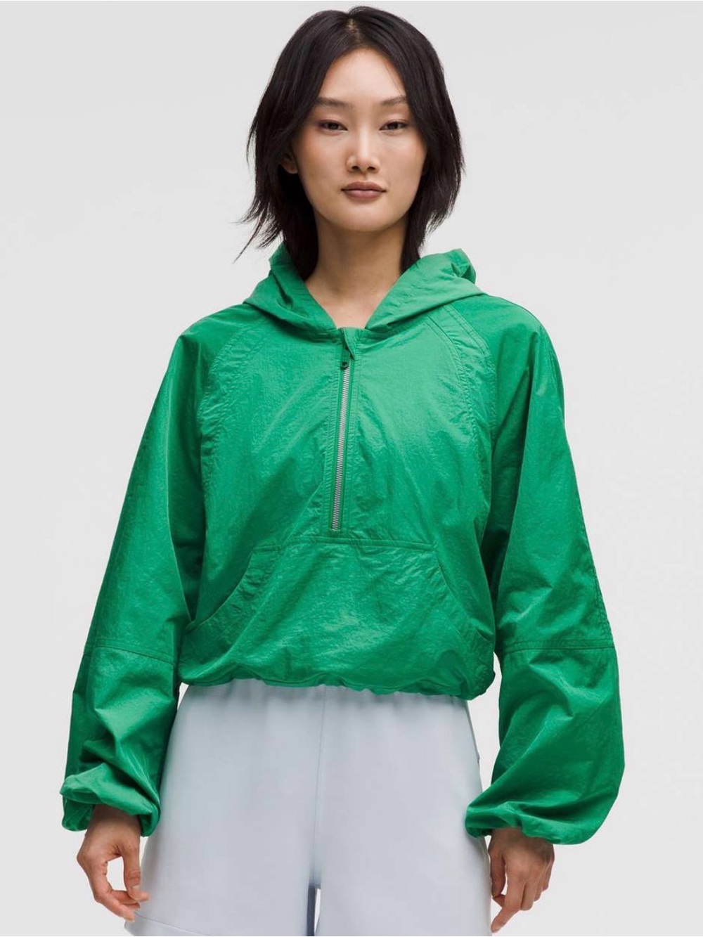 NWT* Lululemon Scuba Cropped Anorak
In Raceway Green * sz 6
